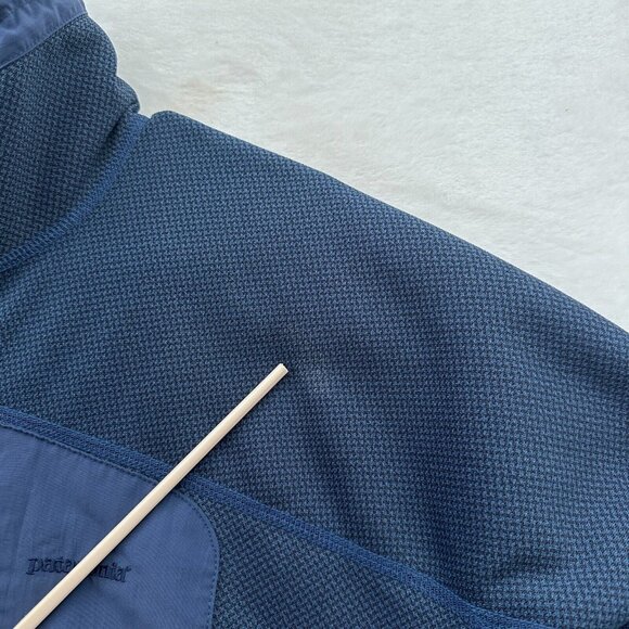 Patagonia Jacket Mens L Blue R2 Granular Full Zip Fleece Lined Made In USA - Picture 4 of 14